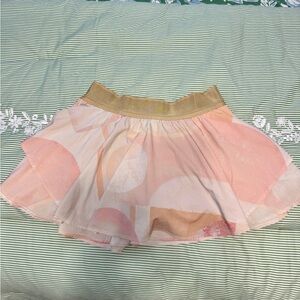 Lululemon Pink and Orange Women's Athletic Skirt